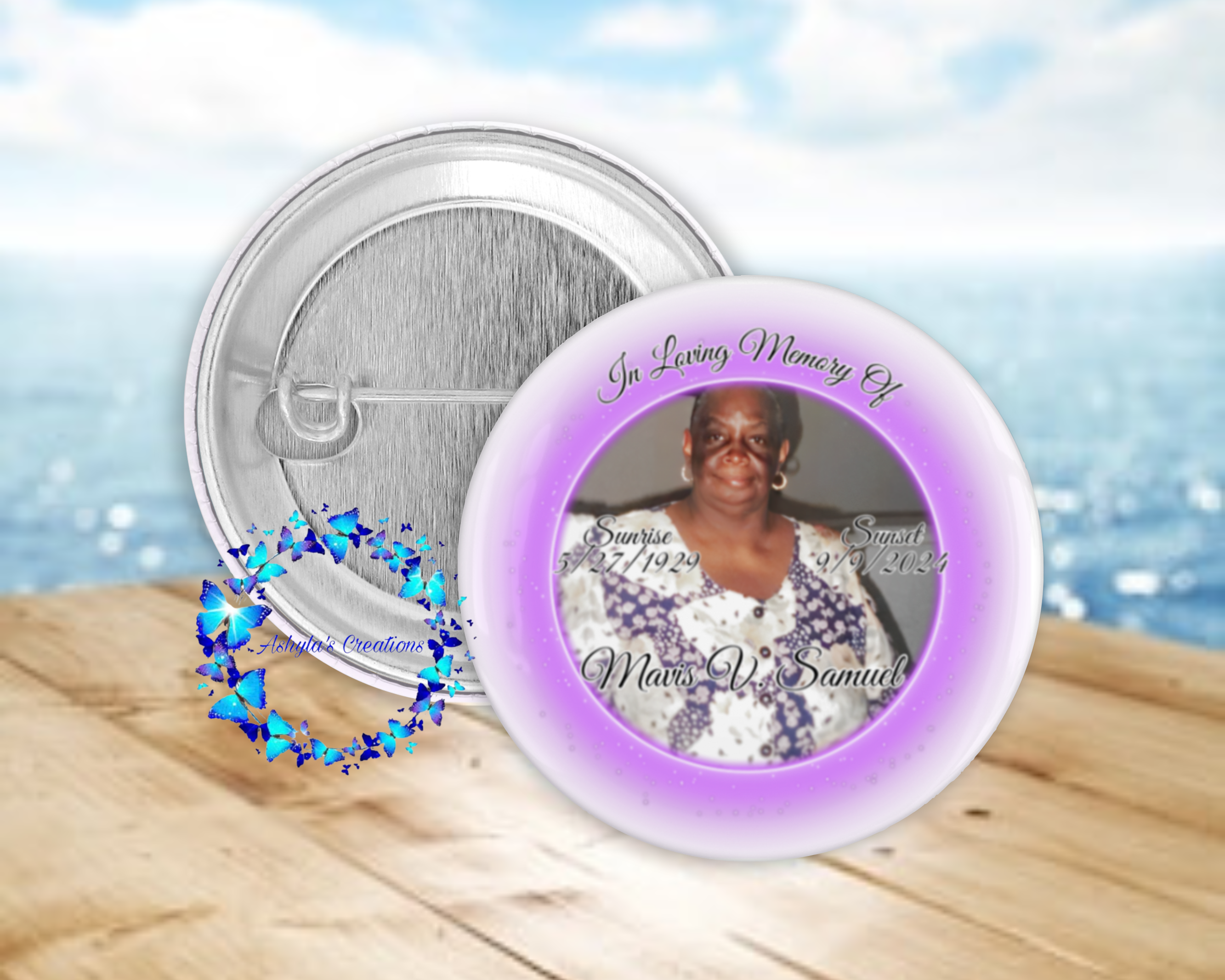 Memorial Buttons