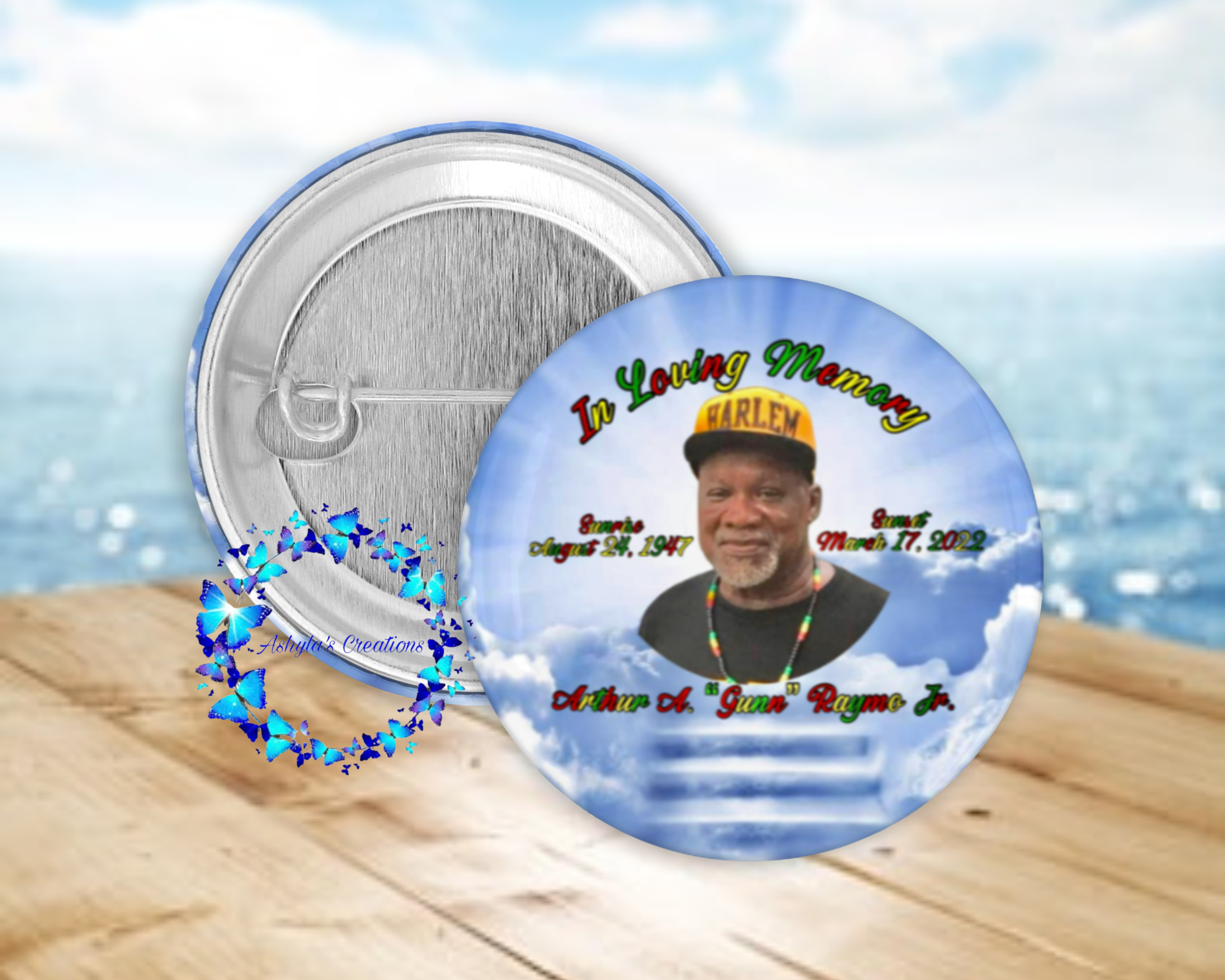 Memorial Buttons