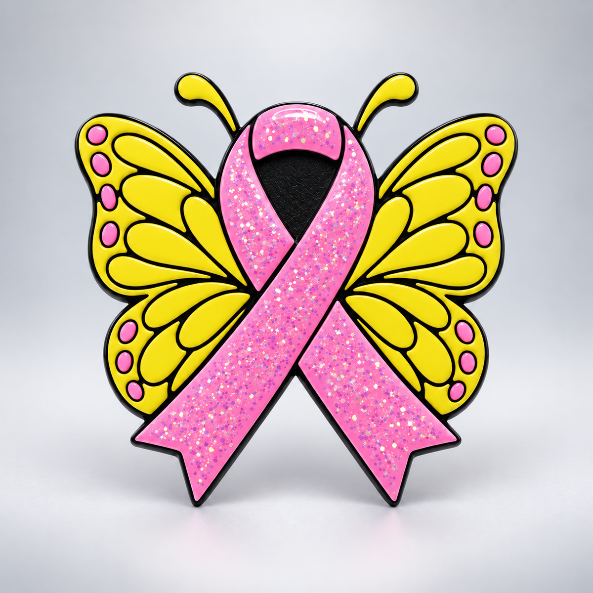 Breast Cancer Awareness 3D Printed Pins – Choose Your Design